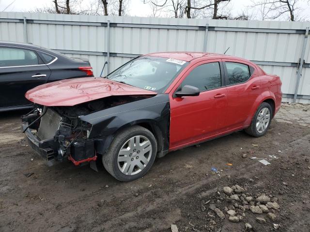 Photo 1 from auction – 2014 DODGE AVENGER SE with VIN 1C3CDZAB5EN113415