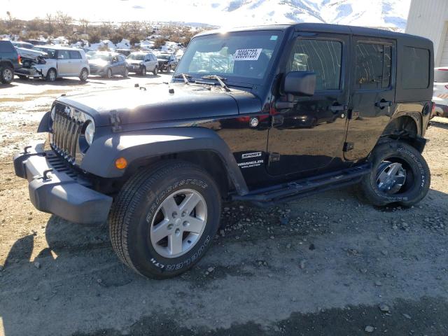 JEEP WRANGLER U 2012 with VIN 1C4BJWDG6CL240088 - Photo from auction