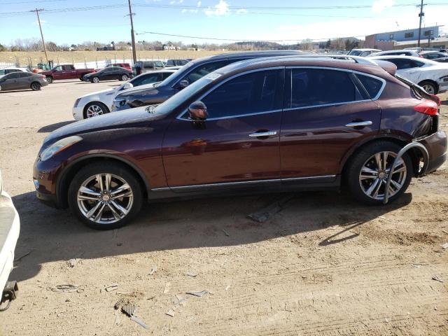 INFINITI EX35 BASE 2011 with VIN JN1AJ0HRXBM852021 - Photo from auction