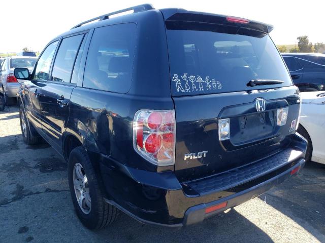 Photo 2 from auction – 2006 HONDA PILOT EX with VIN 2HKYF18666H518920