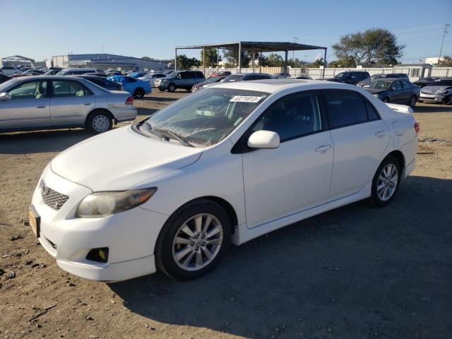 TOYOTA COROLLA BA 2009 with VIN 2T1BU40E89C161179 - Photo from auction