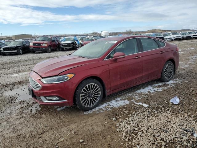 FORD FUSION TIT 2018 with VIN 3FA6P0D97JR285110 - Photo from auction
