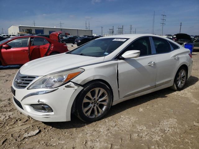 HYUNDAI AZERA 2013 with VIN KMHFG4JG8DA256309 - Photo from auction