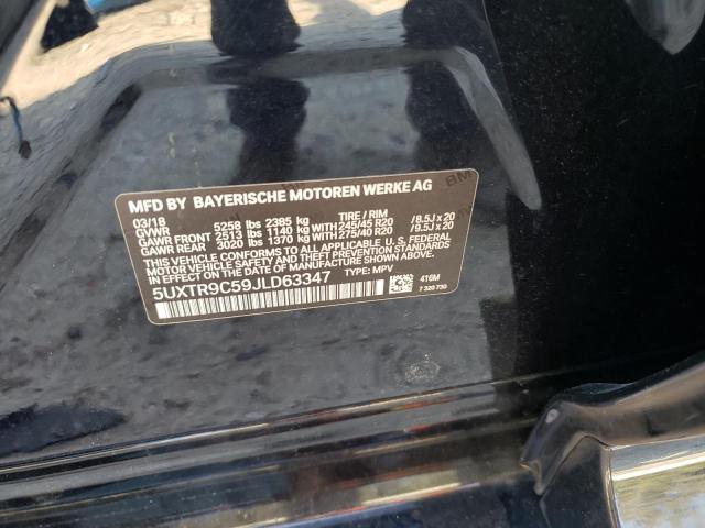 Photo 14 from auction – 2018 BMW X3 XDRIVE3 with VIN 5UXTR9C59JLD63347