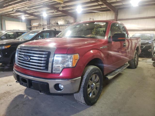 FORD F150 SUPER 2011 with VIN 1FTFX1EFXBKD43169 - Photo from auction