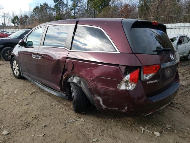 Photo 2 from auction – 2015 HONDA ODYSSEY EX with VIN 5FNRL5H40FB111791