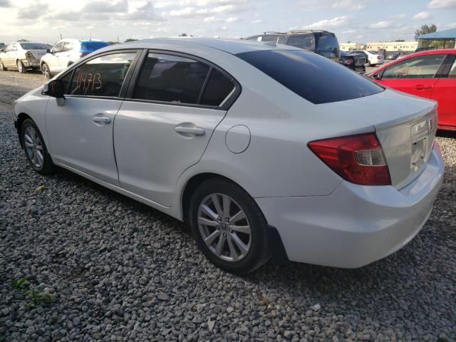 Photo 2 from auction – 2012 HONDA CIVIC EX with VIN 2HGFB2F87CH538418