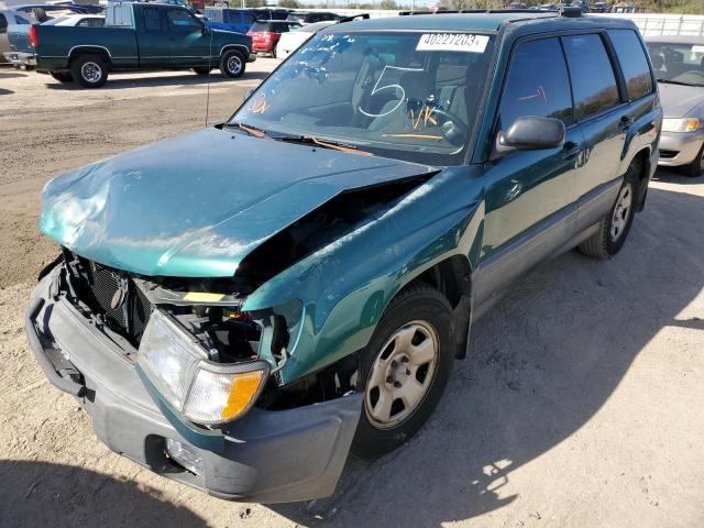 SUBARU FORESTER L 2000 with VIN JF1SF635XYH702136 - Photo from auction