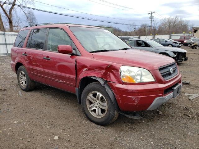 Photo 4 from auction – 2004 HONDA PILOT EXL with VIN 2HKYF18544H556084