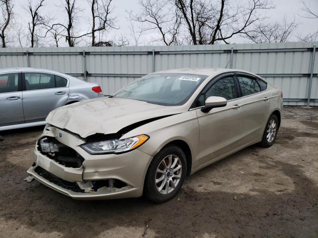 FORD FUSION S 2017 with VIN 3FA6P0G72HR240998 - Photo from auction
