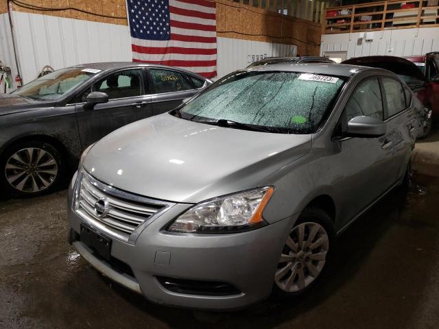NISSAN SENTRA S 2013 with VIN 3N1AB7AP1DL714041 - Photo from auction