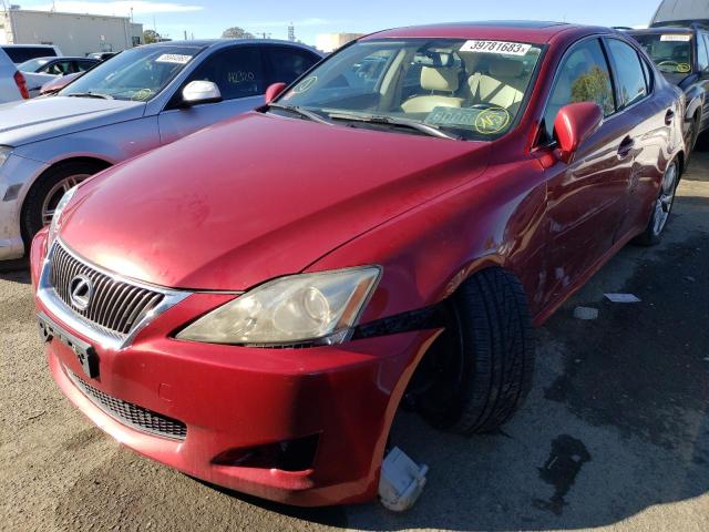 LEXUS IS 250 2009 with VIN JTHBK262195089857 - Photo from auction