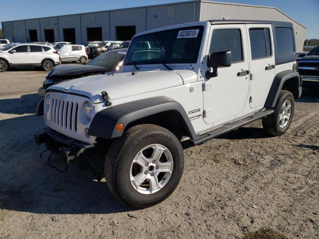 JEEP WRANGLER U 2018 with VIN 1C4BJWDG9JL883158 - Photo from auction