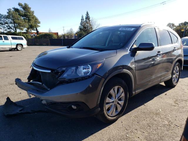 HONDA CR-V EXL 2013 with VIN 2HKRM3H7XDH501985 - Photo from auction