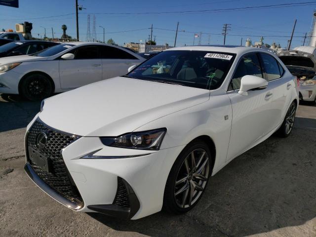 LEXUS IS 200T 2017 with VIN JTHBA1D26H5061454 - Photo from auction
