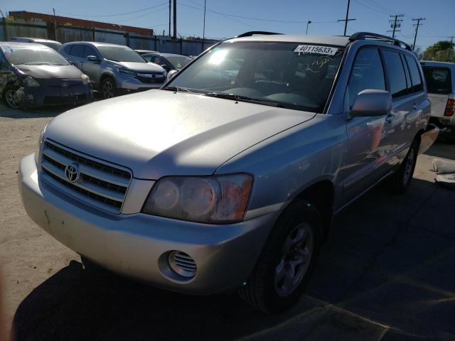 TOYOTA HIGHLANDER 2002 with VIN JTEGD21A020022469 - Photo from auction