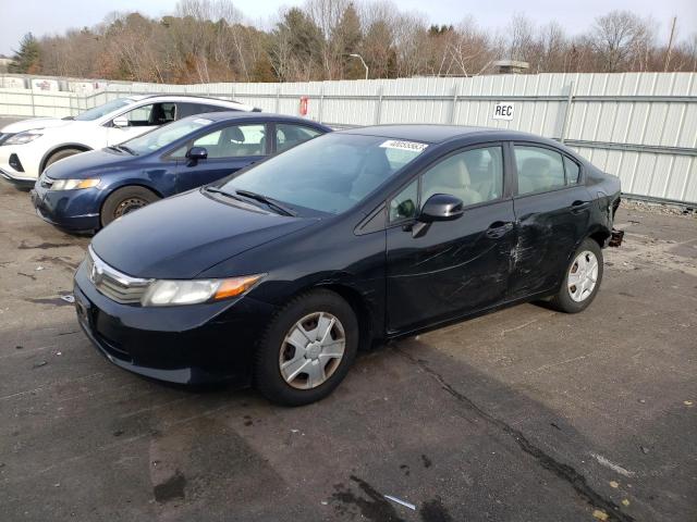 HONDA CIVIC LX 2012 with VIN 2HGFB2F52CH322191 - Photo from auction
