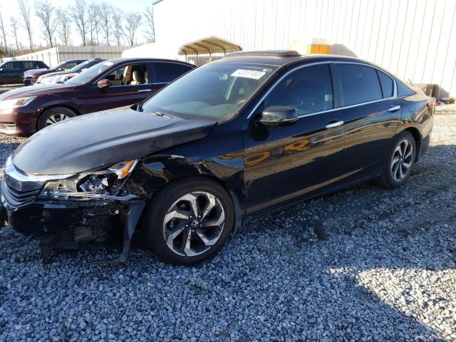 HONDA ACCORD EX 2016 with VIN 1HGCR2F76GA081966 - Photo from auction