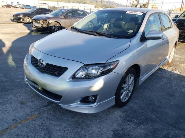 TOYOTA COROLLA BA 2010 with VIN 2T1BU4EEXAC457463 - Photo from auction