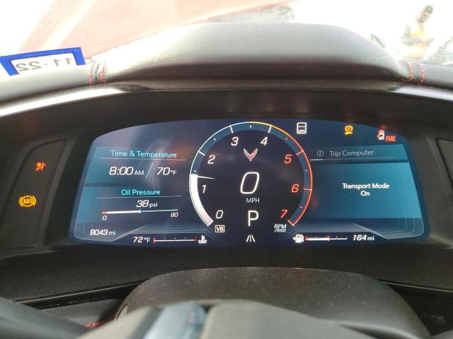 Photo 9 from auction – 2021 CHEVROLET CORVETTE S with VIN 1G1YB2D45M5120819