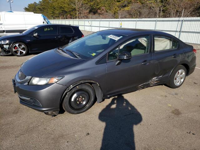 Photo 1 from auction – 2013 HONDA CIVIC LX with VIN 19XFB2F57DE240906