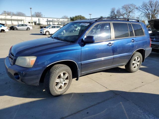TOYOTA HIGHLANDER 2006 with VIN JTEEP21A560186658 - Photo from auction