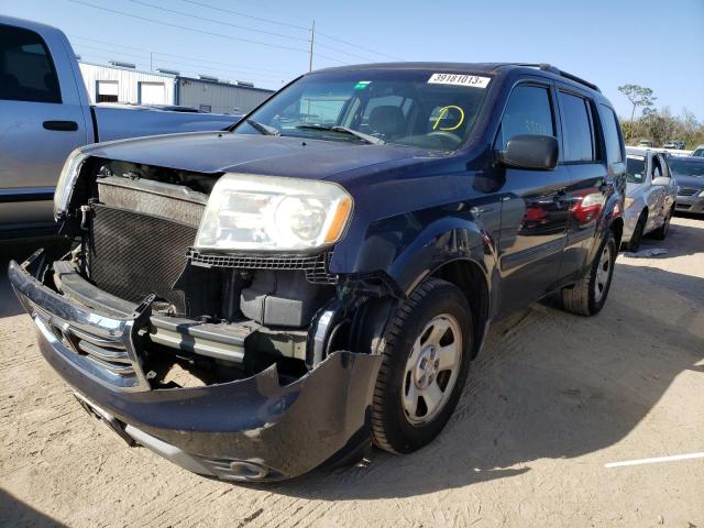 HONDA PILOT LX 2012 مع رقم تعريف المركبة 5FNYF3H20CB010588 - صورة من المزاد
