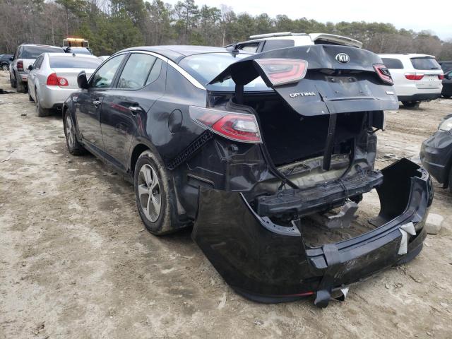 Photo 2 from auction – 2014 KIA OPTIMA HYB with VIN KNAGM4AD8E5063012