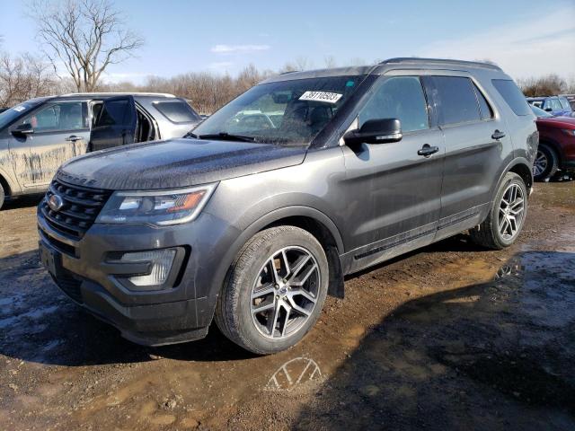 FORD EXPLORER S 2016 with VIN 1FM5K8GT0GGC84435 - Photo from auction