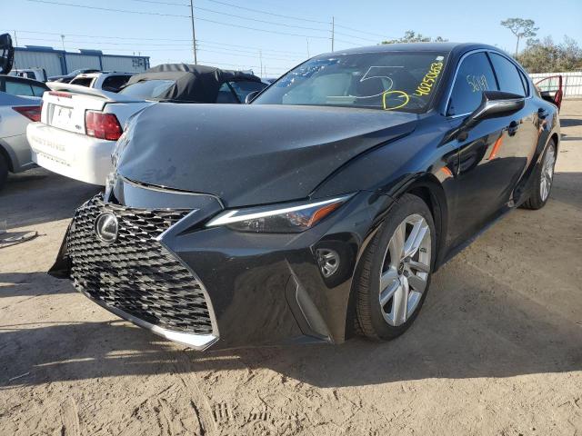 LEXUS IS 300 2021 with VIN JTHAA1D26M5111291 - Photo from auction