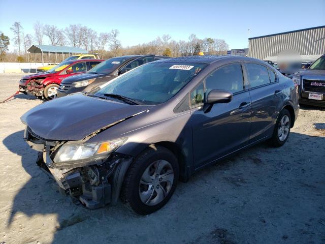 HONDA CIVIC LX 2014 with VIN 19XFB2F58EE031062 - Photo from auction