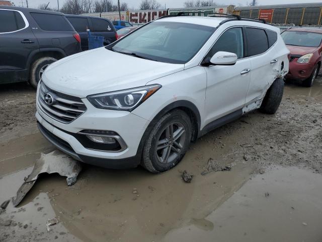 HYUNDAI SANTA FE S 2017 with VIN 5NMZU3LBXHH013358 - Photo from auction