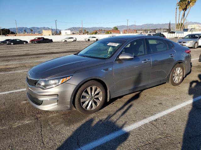 KIA OPTIMA EX 2018 with VIN 5XXGU4L37JG212264 - Photo from auction