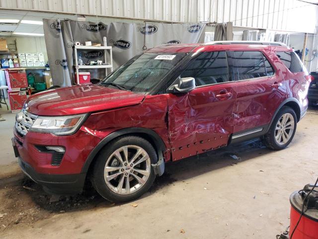 FORD EXPLORER X 2019 with VIN 1FM5K7D80KGA83072 - Photo from auction
