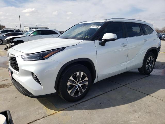 TOYOTA HIGHLANDER 2023 with VIN 5TDKDRAH4PS007403 - Photo from auction