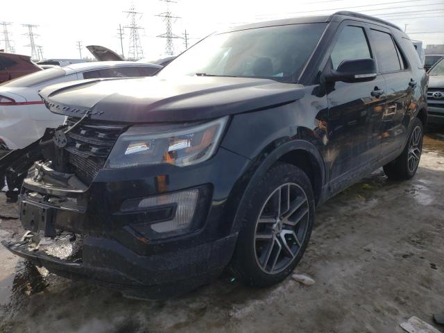 FORD EXPLORER S 2016 with VIN 1FM5K8GT3GGC11379 - Photo from auction