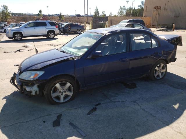 HONDA CIVIC EX 2004 with VIN 2HGES26704H502235 - Photo from auction