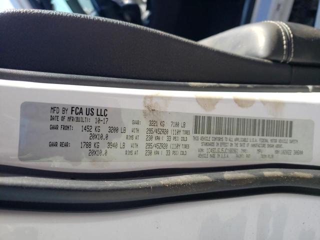 Photo 14 from auction – 2018 DODGE DURANGO SR with VIN 1C4SDJGJ5JC186961