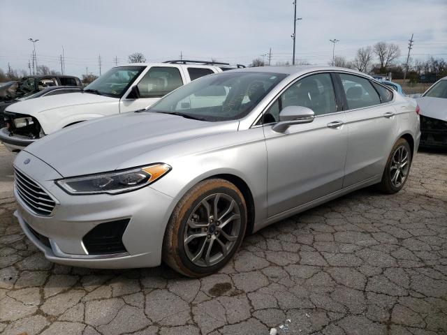 FORD FUSION SEL 2019 with VIN 3FA6P0CD0KR270035 - Photo from auction