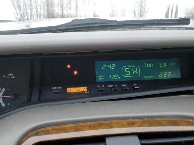 Photo 9 from auction – 2000 TOYOTA AVALON XL with VIN 4T1BF28B1YU008231