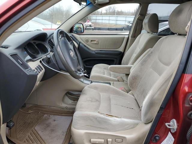 Photo 7 from auction – 2002 TOYOTA HIGHLANDER with VIN JTEGD21A520036724