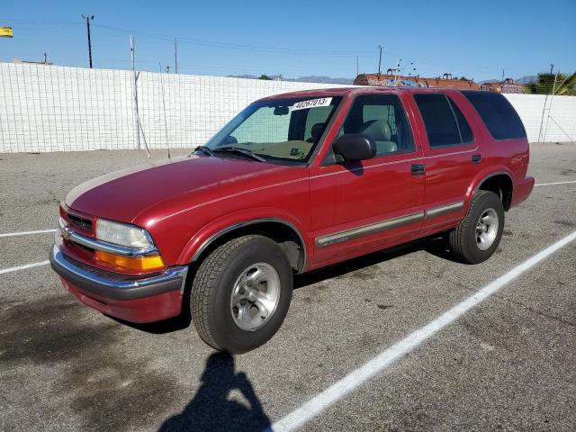 CHEVROLET BLAZER 2000 with VIN 1GNCS13W5YK146124 - Photo from auction