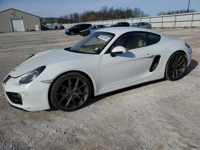 PORSCHE CAYMAN 2014 with VIN WP0AA2A84EK172139 - Photo from auction