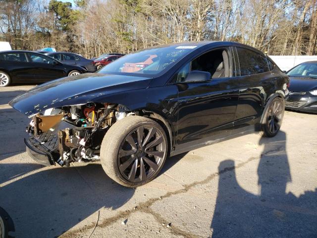 TESLA MODEL X 2022 with VIN 7SAXCBE53NF328692 - Photo from auction