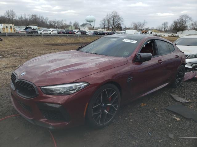 BMW M8 2021 with VIN WBSGV0C03MCF60039 - Photo from auction