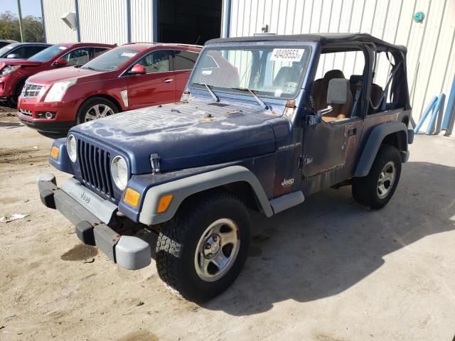 JEEP WRANGLER / 2002 with VIN 1J4FA39S12P749066 - Photo from auction