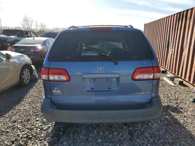 Photo 6 from auction – 2001 TOYOTA SIENNA LE with VIN 4T3ZF13C01U378804
