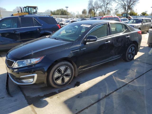 KIA OPTIMA HYB 2013 with VIN KNAGM4AD4D5050644 - Photo from auction