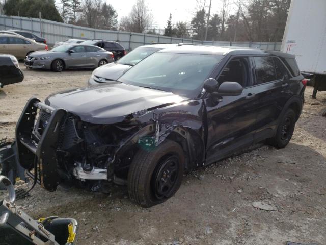 FORD EXPLORER P 2022 with VIN 1FM5K8AB1NGA03434 - Photo from auction