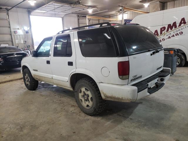 Photo 2 from auction – 2002 CHEVROLET BLAZER with VIN 1GNDT13W02K159954